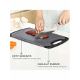 thumbnail image 3 of 1pc/3pcs/Set Of Kitchen Fruit And Vegetable Cutting Boards, Easy To Clean Cutting Boards, Suitable For Cutting Meat, Vegetables, And Fruits. Kitchen C, 3 of 5