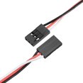 thumbnail image 2 of Uxcell 20Pcs 3-Pin Servo Extension Cable Cord Connectors Wire Male to Male 26AWG 30-Cores Servo Receiver Wire, 2 of 4