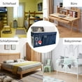 thumbnail image 7 of Bedside trolley/bedside storage bag hanger for bunk and hospital beds, dorm bed rails, 7 of 7