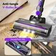 thumbnail image 6 of Devoac Cordless Vacuum Cleaner, 60mins 4000mAh 30000pa 300W Lightweight Brushless Vacuum Cleaners, 6 in 1 Powerful Handheld Vacuum for Home Pet Hair Carpet Floor, 6 of 11