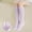 Purple, variant on Toddler Girls Lace Knee High Socks Fall 2026 Fashion Cute Bow Decor Solid Color Lightweight Comfortable Fishnet Stockings School Socks Pink 3-10 Years