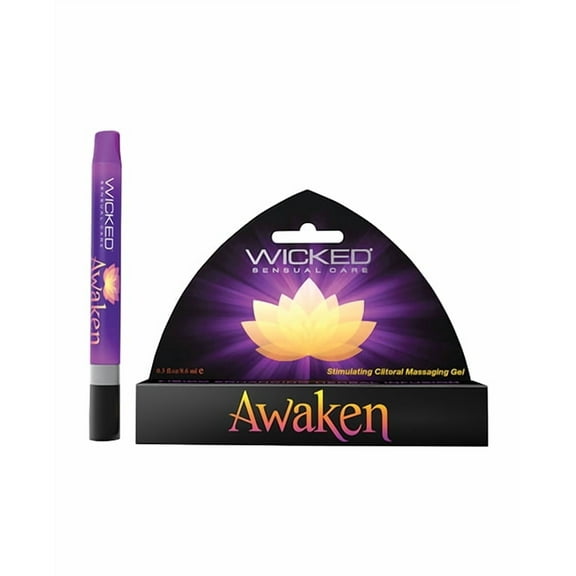 Wicked Sensual Care Awaken Stimulating Clitoral Massaging Gel - .3 oz