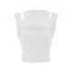 thumbnail image 4 of Camiseta sin mangas con diseño recortado liso para mujer: top sin mangas sexy, poliéster y spandex, estilo informal de verano, 4 of 5