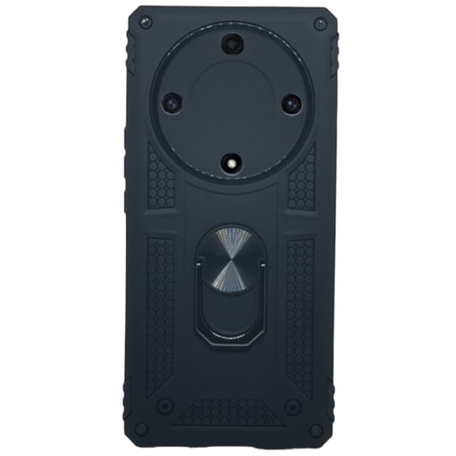 Funda Uso Rudo Cely Vesmir con Anillo Magnético Para Honor X9a / Magic 5 Lite Negro