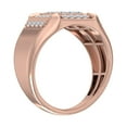 thumbnail image 2 of 3/4 Carat Men Diamond Wedding Band Ring in 14K Rose Gold(Ring Size 12.25), 2 of 6