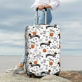 thumbnail image 6 of Picia Halloween Dachshund Luggage Protector Cover Thicken Suitcase Protector Cover Fit 18-32 Inch Luggage-Large, 6 of 9