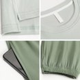 thumbnail image 3 of Juego de pijamas para mujer Adepaton Ropa de dormir de manga larga XL 4 estilos 4 colores, 3 of 5