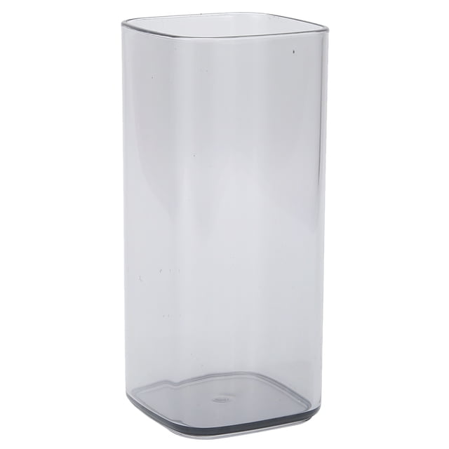 Taza de agua, taza cuadrada de 250 ml, innovadora taza de acrílico, taza de té, diseño exquisito