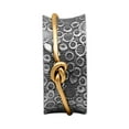 thumbnail image 2 of Love Knot Texture Design Meditation Anxiety 925 Silver Spinner Unisex Band, 2 of 3