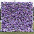 thumbnail image 2 of JLFNYA Flower Wall Panel,1PC Artificial Wall Flower Backdrop,13.7*13.7in Silk Rose Floral Wall Decorative Faux Flower for Photo Background Home Party Wedding Backdrop Decoration, 2 of 4