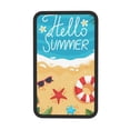 thumbnail image 7 of Bingfone Car Four-Season Universal Armrest Box Mat,Car Armrest Seat Cover Soft Leather Waterproof Armrest Cover Center Console Mat-Hello Summer1, 7 of 7
