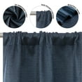 thumbnail image 5 of (4 pack) Mainstays 4 of a Kind Blackout Curtain Panels, Set of 4, Navy, 28" W x 84" L, 5 of 8