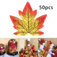 thumbnail image 2 of hojas de arce 11 Colores Hojas De Arce Artificiales Hojas De Otoño Falsas Eventos Fiesta Ducha Decoración B Magideal hojas de arce, 2 of 7
