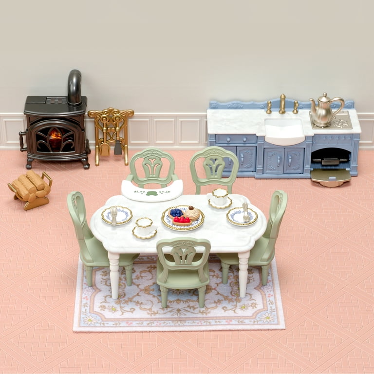 Calico Critters Red Roof Riverside Manor Dining Room photo 3