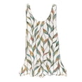 thumbnail image 2 of Summer Saving! Yievot Womens Fashion Tank Top Crewneck Loose Basic Boho Casual Summer Sleeveless Shirts Clothes For Women 2024 On Clearance White L, 2 of 7