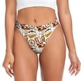 thumbnail image 1 of Fotbe Western Cowboy Tanga Sin Costuras para Mujer con Estampado – Panties Invisibles, Transpirables y Cómodos para Uso Diario-Large, 1 of 6