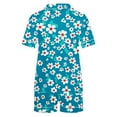 thumbnail image 5 of GERsome Womens Pajamas 2 Piece Lounge Set Pjs Button Down Top and Shorts Matching Sets Summer Soft Loungewear S-XXL, 5 of 5