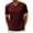Wine, variant on Ribbed Knit T Shirt for Men Front Pocket Solid Color Tops Dressy Casual Tee with Breathable Men Clothing