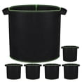 thumbnail image 1 of 6pcs Non-Woven Fabric Growing Bags Vegetable Portable Planting Bag with Handles, 1 of 8