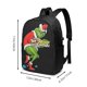 thumbnail image 2 of Mochila de viaje para portátil Grinch, resistente, delgada y de negocios, con puerto de carga USB, ideal para la universidad y la escuela, para hombres y mujeres., 2 of 5