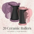 thumbnail image 5 of Remington Pro Thermaluxe Ceramic Hair Setter, Rollers, Purple, H9100, 5 of 9