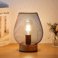 thumbnail image 3 of JHY DESIGN USB Portable Amber Dimmable Touch Lantern Accent Lamp, 3 of 9