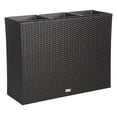 thumbnail image 6 of Safavieh Outdoor Collection 34 in x 27 in x 13 in 3-Tiers Black Fabric Transitional Flowers Plant Rack, 6 of 11