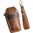 thumbnail image 3 of Key Fob Cover Compatible with Infiniti QX60 QX80 2025-2026 Keychain Case Holder Protector,Brown, 3 of 6