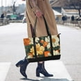 thumbnail image 4 of FORMRS Canvas Laptop Tote Bag for Women with 15.6" Computer Compartments Shoulder Handbag, Bright Floral, 4 of 7