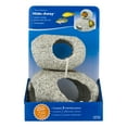 thumbnail image 3 of Penn-Plax Deco-Replicas Granite Aquarium Plant Decoration Rock & Hideaway, Small 2 Piece Set, 3 of 7