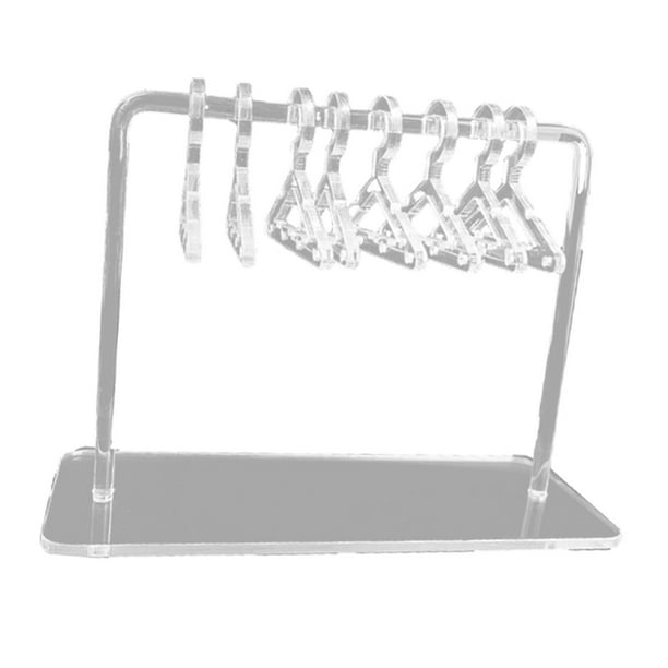 Soporte de exhibición de aretes, estilo perchero, gancho para aretes, soporte para aretes Claro
