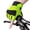 Green, variant on INBIKE Half-Finger Bicycle Gloves Unisex MTB Biking Gloves Black