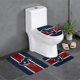 thumbnail image 1 of Juego de 3 alfombras de baño del equipo Texans Alfombra antideslizante para baño de 31,5 x 20 pulgadas, 1 of 7