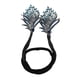 thumbnail image 1 of Fabricante de moños para el pelo, peinado a la moda, lazos para el cabello elegantes, rizador de pelo perezoso, accesorios para el cabello para mujer Pluma Yinane Horquilla para el pelo, 1 of 8