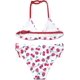 thumbnail image 2 of Traje de baño para niñas Bikini con triángulo Halter Trajes de baño de Dos Piezas con Estampado de Leopardo Impresión - Rojo 6 Años Impresión - Rojo 6 Años Xishao ropa, 2 of 2