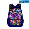 thumbnail image 1 of The Amazing Digital Circus Magical Digital Circus School Bag Students Start School Fashion Casual Backpack Cartoon Backpack, 1 of 5