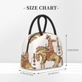 thumbnail image 2 of Daiia Cowboy Rodeo Guitar Pattern Lunch Bag , Insulated Lunch Box, Small Leakproof Cooler Food Lunch Containers Reusable High Capacity Lunch Tote Bags-One Size, 2 of 6
