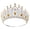 Bright silver golden, variant on Blingbling Crystal Headbands for Girls Headpiece Hairband Elegant Birthday Party Hair Hoop Wedding Girl