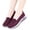 Dark Purple, variant on Women's Orthopedic Casual Mesh Slip On Shoes Low Cut Breathable Summer Comfortable Lightweight Mommy Walking Sneakers for Daily Wear Purple