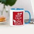 thumbnail image 3 of CafePress - Keep Calm And Love Goats Mugs - 11 oz Ceramic Mug - Novelty Coffee Tea Cup, 3 of 4