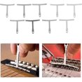 thumbnail image 4 of 9Pcs Universal Guitar Gauge Tool, Guitar Understring Radius Gauge, for Guitar Repair and Maintenance Gauge Radius Guitar, 4 of 5