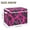 Neon-colored Ribbon, variant on Iauyy Large Storage Box with Lid - Foldable Home Storage Bins for Clothes Toy Holiday Decor, Belted Knot Picture (42*32*30cm)
