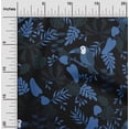 thumbnail image 2 of oneOone Silk Tabby Blue Fabric Tropical Sewing Fabric By The Yard Printed Diy Clothing Sewing Supplies 42 Inch Wide, 2 of 4