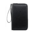 thumbnail image 1 of Travel Wallet RFID Blocking Passport Holder Function Zipper Organizer For Daily Commute Business Slim Card Document Pouch Mens Zip Wallet Lanyard Wallets Key Ring Wallet Western Wallets for Women, 1 of 4