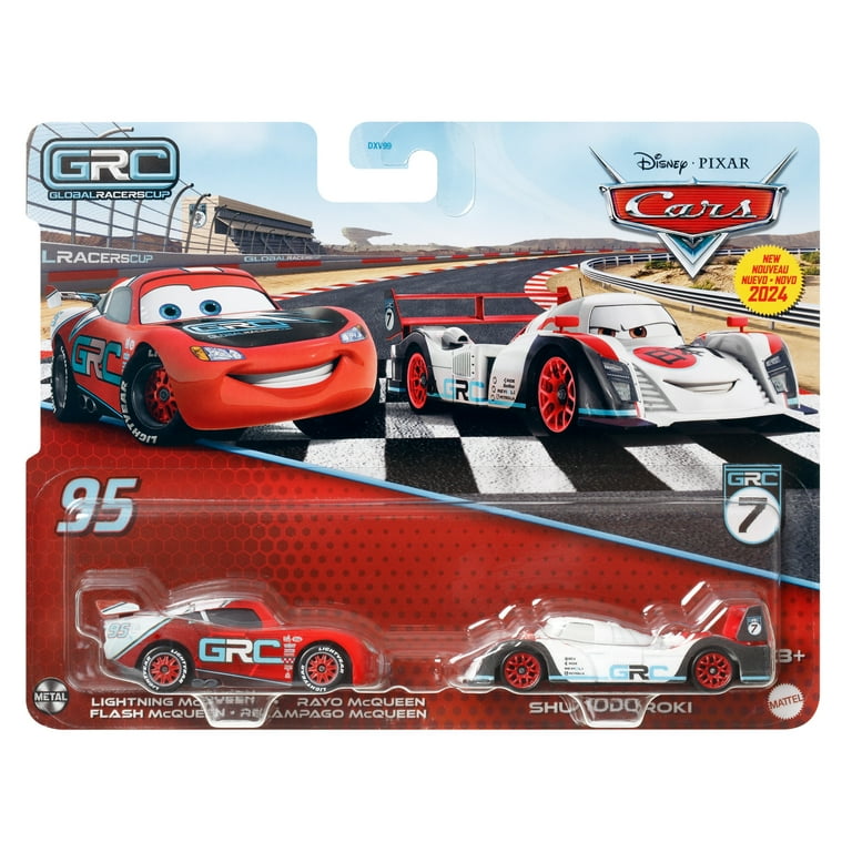 m*a様 PIXAR Cars フィギュア 2体セット Disney Pixar Cars 2-Pack Collection, 1:55 Scale Die-Cast Vehicles
