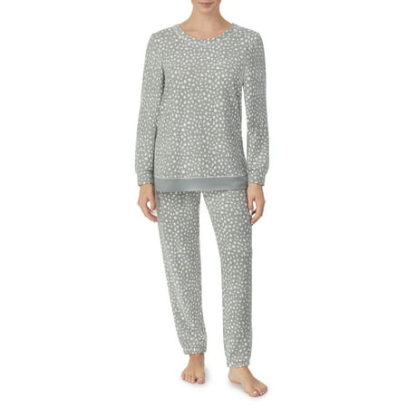 

Company by Ellen Tracy Women s and Women s Plus Long Sleeve Top and Jogger Knit Lounge Set
