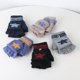 thumbnail image 3 of EeaseMX 1 par de guantes de invierno para niños, guantes cálidos con dibujos animados y protección contra el frío para niños pequeños (apto para niños de 2 a 8 años, azul marino), 3 of 7