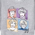 thumbnail image 3 of Golden Girls - Golden Girls Character Grid - Men's Crew Neck Fleece Pullover, 3 of 5