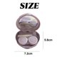 thumbnail image 2 of 1 Uds. Estuche para gafas de contacto con forma de amor simple caja para pupila de belleza cuidado del compañero, 2 of 5