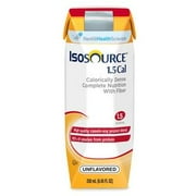 - Isosource 1.5 Cal Complete Unflavored Liquid Food 275 Cal 250mL CS/24 PK/6